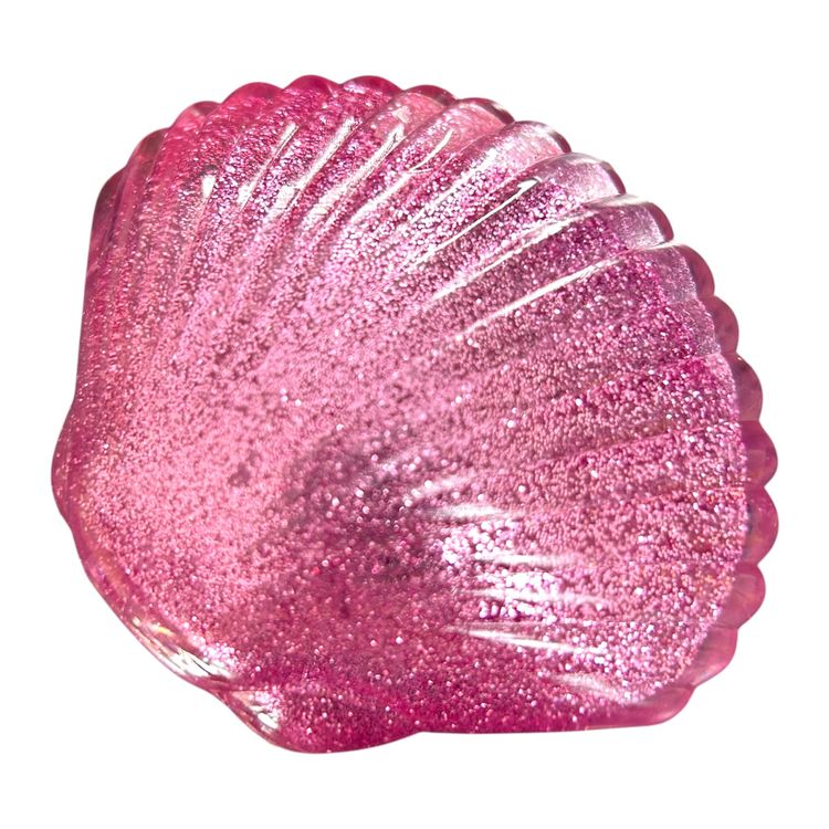 Glitter Squishy Shell Fidget Sensory Squish Toy - 4 Colours 4